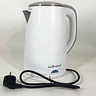 Ергономічний електричний чайник, Надійний хороший електричний чайник Стильний HB-56, фото 3