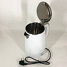 Ергономічний електричний чайник, Надійний хороший електричний чайник Стильний HB-56, фото 7