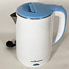 Електричні чайники якісні, Зручний електричний чайник для кухні, Якісний домашній чайник QN-28, фото 3