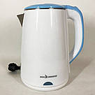 Електричні чайники якісні, Зручний електричний чайник для кухні, Якісний домашній чайник QN-28, фото 8