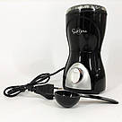 Кавомолка крута, Електрокавомолка роторна, Кавомолка для помелу кави та спецій, Кава дробарка NH-50, фото 9