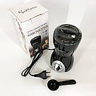 Кавомолка крута, Електрокавомолка роторна, Кавомолка для помелу кави та спецій, Кава дробарка NH-50, фото 5