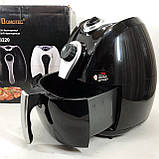 Мульти фритюрниця Domotec, Аерофрітюрниця з функцією швидкого приготування, Мультипіч для готування YP-98, фото 7