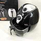 Мульти фритюрниця Domotec, Аерофрітюрниця з функцією швидкого приготування, Мультипіч для готування YP-98, фото 10