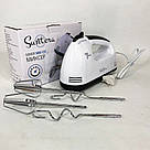 Міксер ручний для змішування і збивання, Хороший міксер для кухні з віночком віночок дому ZL-76, фото 4