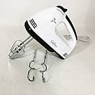 Міксер ручний для змішування і збивання, Хороший міксер для кухні з віночком віночок дому ZL-76, фото 7