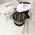 Ручний міксер з чашею, Міксер для тіста на ватрушки, Хороший міксер для крему Ручний крему KG-51, фото 8