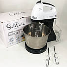 Ручний міксер з чашею, Міксер для тіста на ватрушки, Хороший міксер для крему Ручний крему KG-51, фото 3