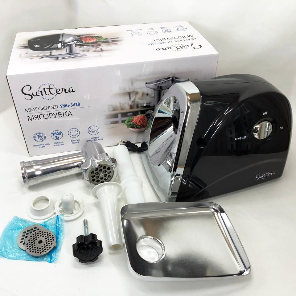 Електричні м'ясорубки кухонні, М'ясорубка овочерізка соковижималка 'ясорубки шнекові EO-91, фото 1