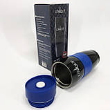 Термос для чаю UNIQUE UN-1073 0.38 л, Термос у вигляді пляшки, Термокухоль для хлопчика VU-82, фото 7