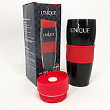 Термос-глечик для чаю UNIQUE, Термочашка для поїздок Туристичний термос холодних і гарячих напоїв AJ-43, фото 2