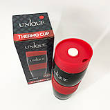 Термос-глечик для чаю UNIQUE, Термочашка для поїздок Туристичний термос холодних і гарячих напоїв AJ-43, фото 9