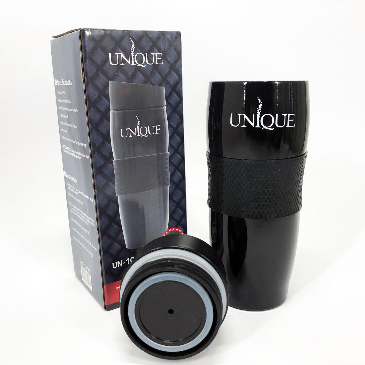 Термофляга для напоїв UNIQUE, Універсальний якісний термос, Вакуумний термокружка термос PS-72, фото 1