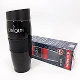 Термофляга для напоїв UNIQUE, Універсальний якісний термос, Вакуумний термокружка термос PS-72, фото 5