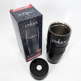 Термофляга для напоїв UNIQUE, Універсальний якісний термос, Вакуумний термокружка термос PS-72, фото 10