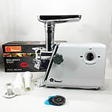 Потужна побутова м'ясорубка для дому Domotec MS-2018 2500 Вт, М'ясорубки хорошої якості XL-83, фото 7