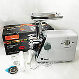 Потужна побутова м'ясорубка для дому Domotec MS-2018 2500 Вт, М'ясорубки хорошої якості XL-83, фото 8