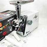 Потужна побутова м'ясорубка для дому Domotec MS-2018 2500 Вт, М'ясорубки хорошої якості XL-83, фото 9