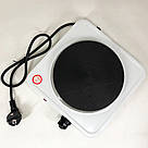 Портативна плита електро Suntera, Плита для приготування їжі, Компактна побутова електроплита VO-13, фото 2