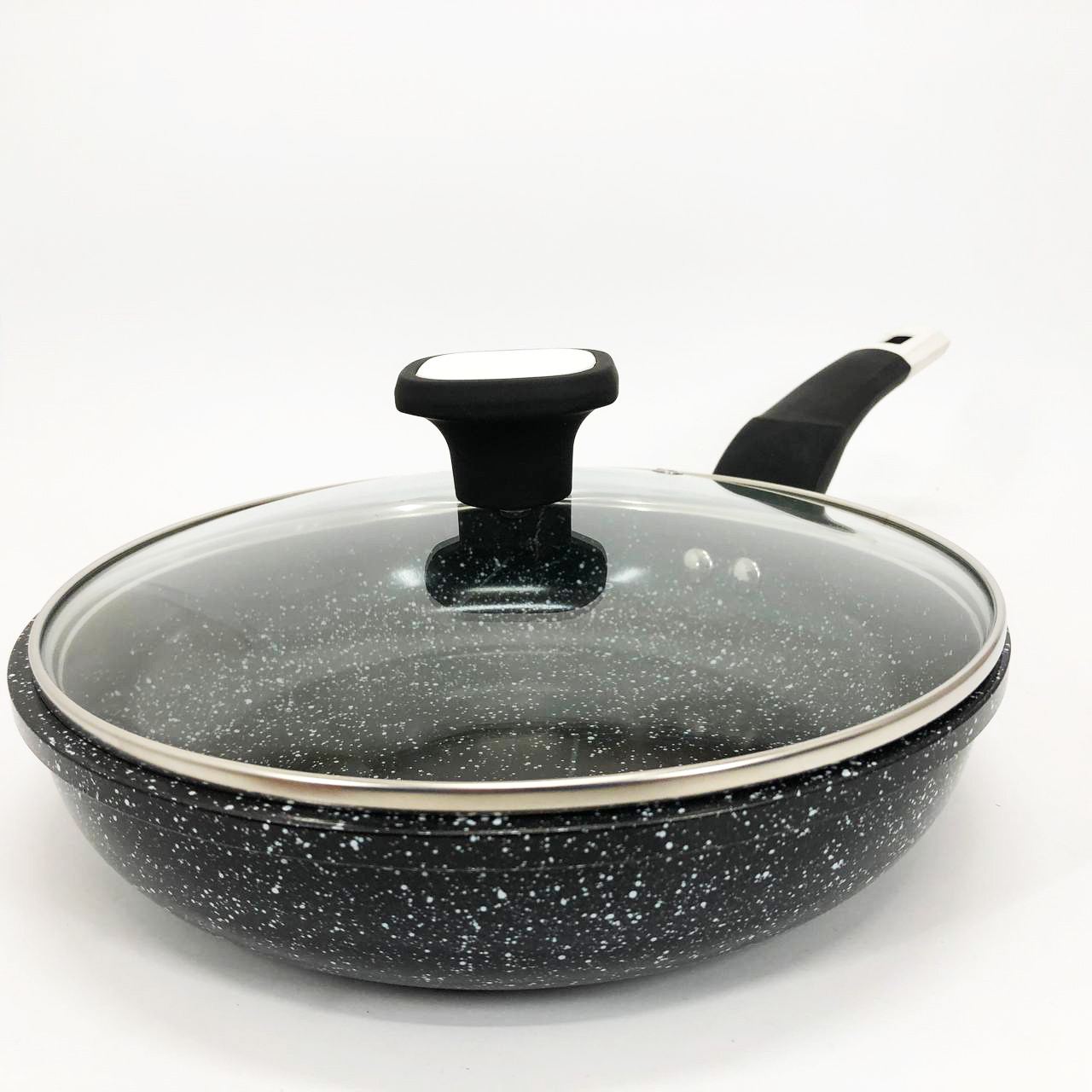 Сковорода для любителів готувати UNIQUE, Сковороди з покриттям від пригорання, Сковороди для індукції SP-52, фото 1