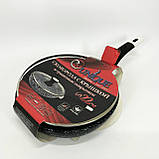 Сковорода для любителів готувати UNIQUE, Сковороди з покриттям від пригорання, Сковороди для індукції SP-52, фото 4