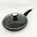 Сковорода для любителів готувати UNIQUE, Сковороди з покриттям від пригорання, Сковороди для індукції SP-52, фото 7