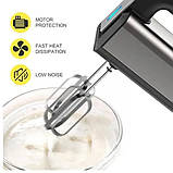 Міксер ручний для змішування і збивання Domotec, Електричний міксер ручний для крему меду VQ-56, фото 4