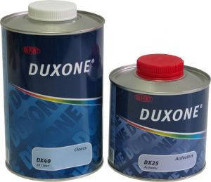 Лак акриловий Duxone DX40 1л з затверджувачем DX25 0,5л, фото 4