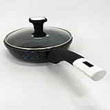 Сковорода з товстим дном UNIQUE, Туристичні сковорідки купити недорого, Сковорода для кухаря VB-76, фото 10