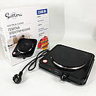 Домашня електрична плита, Кухонна плита електро для кухні Електроплита настільна одноконфорочна MR-32, фото 8