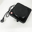 Домашня електрична плита, Кухонна плита електро для кухні Електроплита настільна одноконфорочна MR-32, фото 2