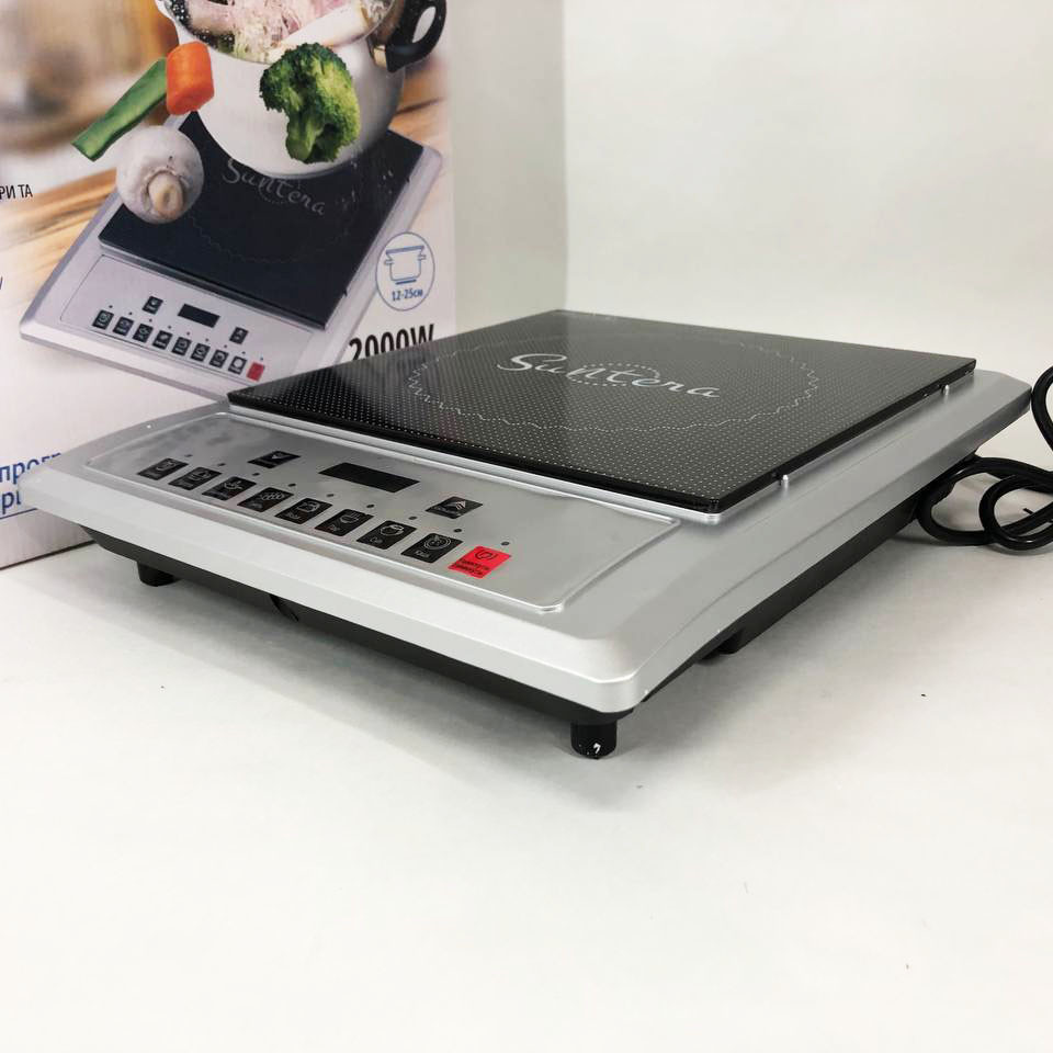 Плита для приготування страв Suntera ICD-1012, 2000 Вт, Індукційні плити окремо стоячі JK-38, фото 1