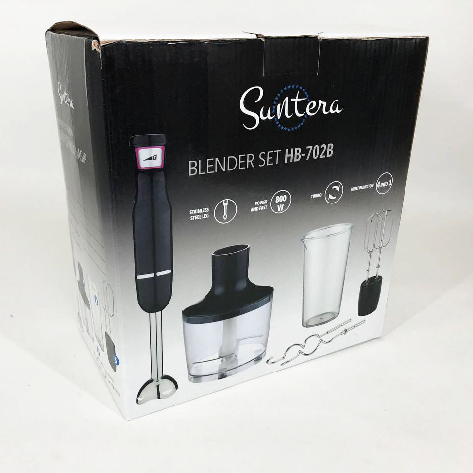 Побутовий занурювальний блендер для занурення, Блендер для приготування дитячого харчування VK-76, фото 1