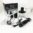 Побутовий занурювальний блендер для занурення, Блендер для приготування дитячого харчування VK-76, фото 2