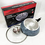 Алюмінієва каструля-сковорода, Сковорода для любителів готувати, Сковороди для індукції ZK-96, фото 3