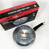 Алюмінієва каструля-сковорода, Сковорода для любителів готувати, Сковороди для індукції ZK-96, фото 4