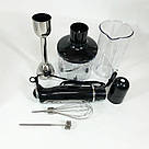 Блендер для збивання крему і соусів, Занурювальний блендер для домашнього використання ER-60, фото 7