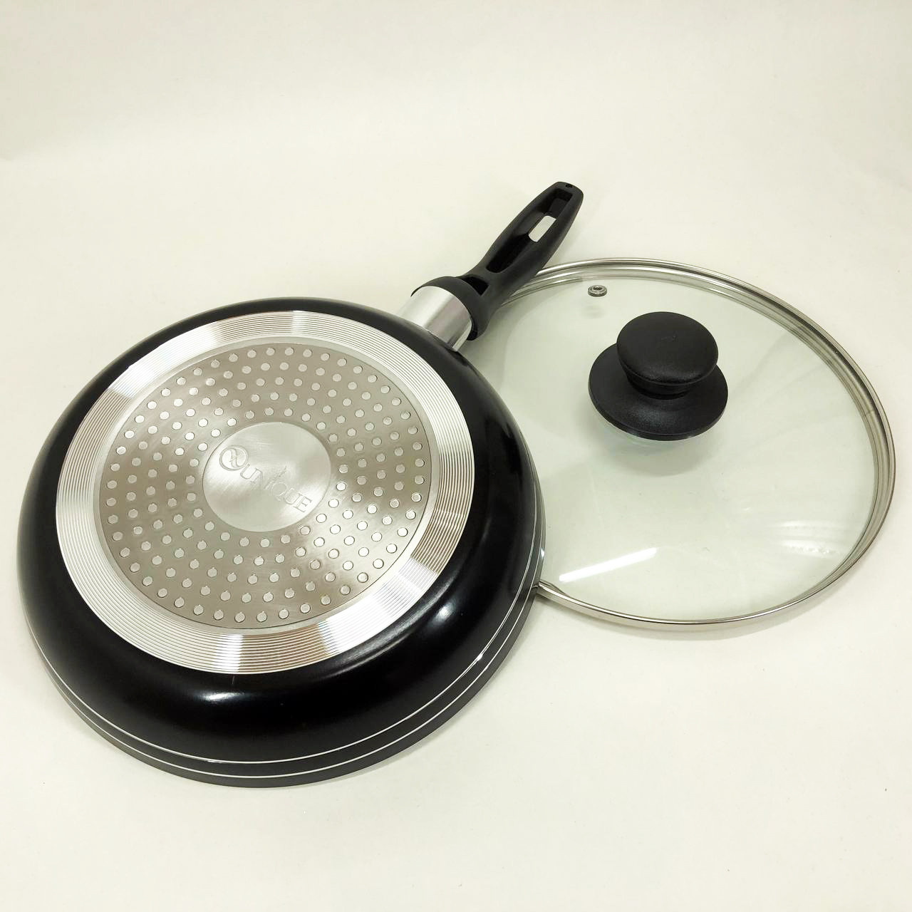 Сковорода кухонна для кухні UNIQUE, Практична сковорідка, Сковорода з алюмінієвим корпусом HL-83, фото 1