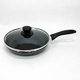 Сковорода кухонна для кухні UNIQUE, Практична сковорідка, Сковорода з алюмінієвим корпусом HL-83, фото 6