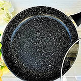 Сковорода зручна для приготування UNIQUE, Сковорода з товстим дном для готування на індукції YP-18, фото 9