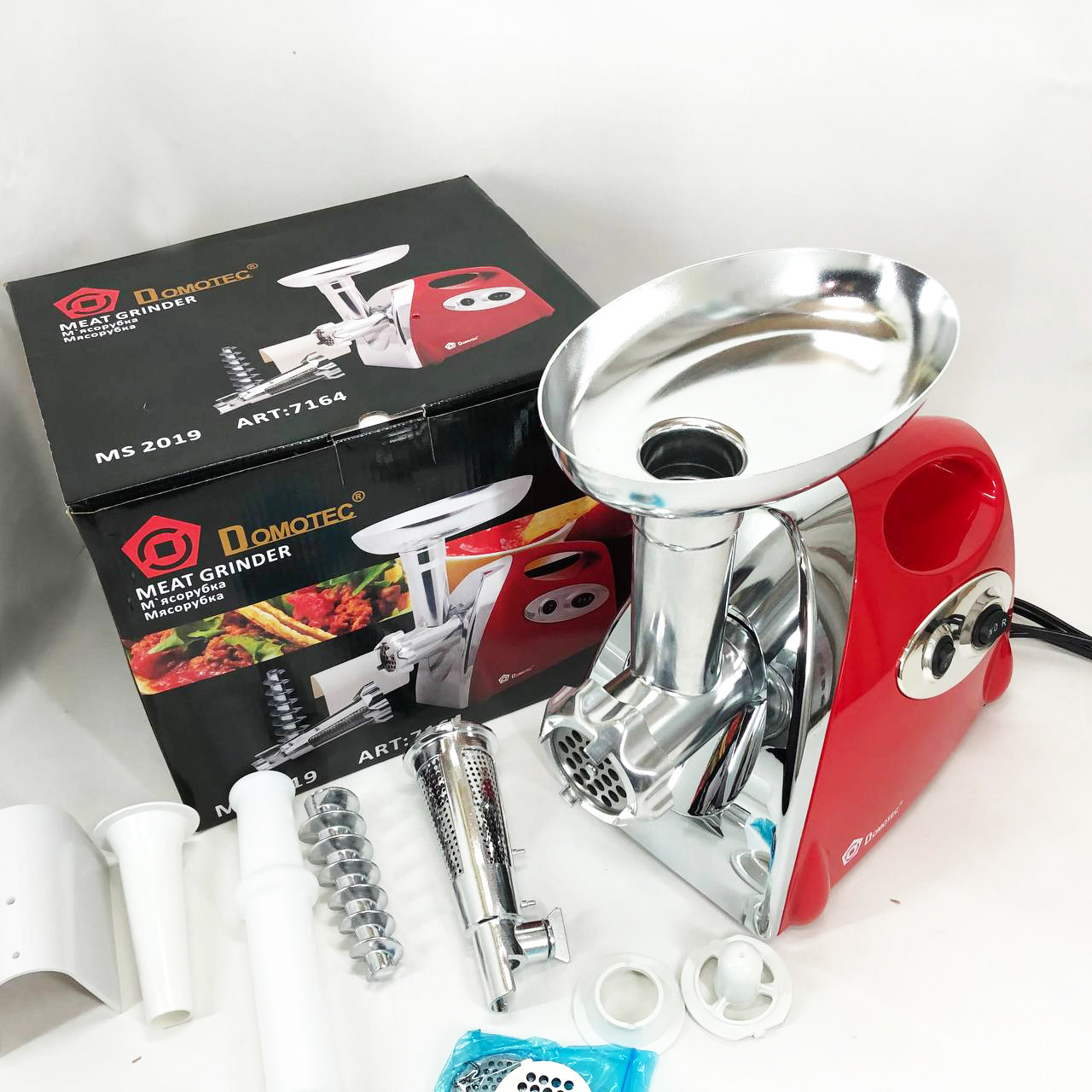 М'ясорубка з решіткою для фаршу, М'ясорубка з легким чищенням 'ясорубки для кафе QP-41, фото 1