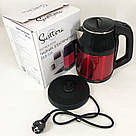 Електрочайник побутовий з індикатором роботи Suntera, Електрочайник з індикатором включення VZ-76, фото 4