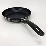 Глибока сковорода для індукційної плити UNIQUE UN-5154 24 см, Сковорода з антипригарним покриттям WL-38, фото 10