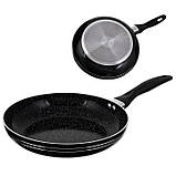 Сковорода для запікання в духовці UNIQUE, Сковорода якісна зручна на кухню Глибока для кухні MQ-65, фото 2