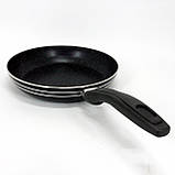 Сковорода для запікання в духовці UNIQUE, Сковорода якісна зручна на кухню Глибока для кухні MQ-65, фото 3