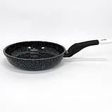 Сковорода для запікання в духовці Unique, Ідеальна сковорода Лита з антипригарним покриттям GP-20, фото 3