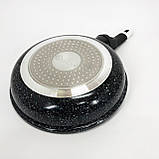 Сковорода для запікання в духовці Unique, Ідеальна сковорода Лита з антипригарним покриттям GP-20, фото 4