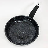 Сковорода для запікання в духовці Unique, Ідеальна сковорода Лита з антипригарним покриттям GP-20, фото 6