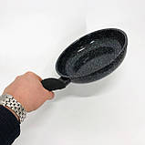 Сковорода для запікання в духовці Unique, Ідеальна сковорода Лита з антипригарним покриттям GP-20, фото 7