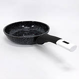 Сковорода для запікання в духовці Unique, Ідеальна сковорода Лита з антипригарним покриттям GP-20, фото 8